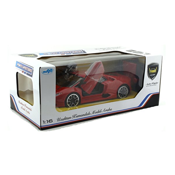 1:16 U.K Fantastik Araba Şarjlı Kırmızı