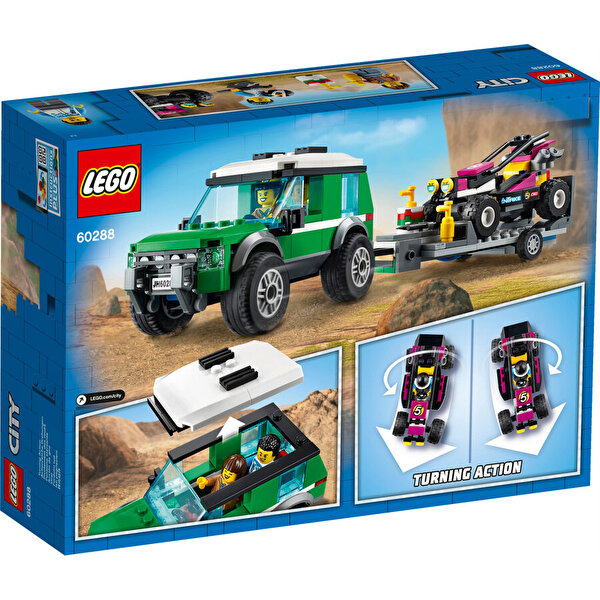 LEGO City Yarış Arabası Taşıma Aracı 60288