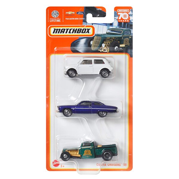Matchbox Üçlü Araba Seti Coffee Cruisers III HFK17