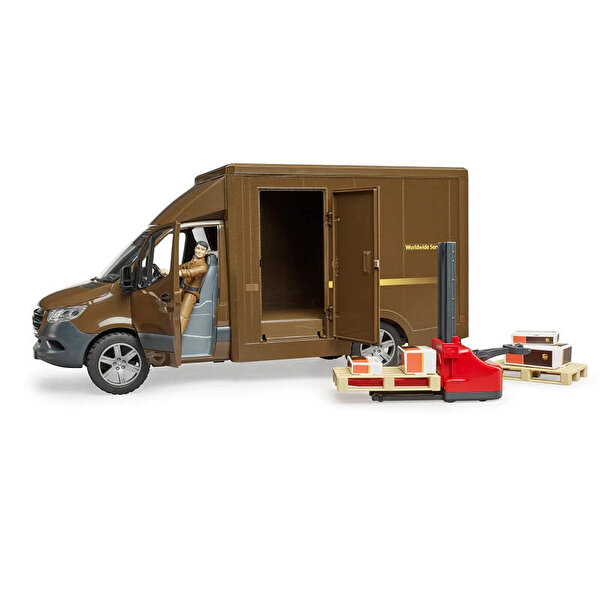 Bruder Mercedes Benz Sprinter Ups Kargo Aracı ve Transpalet