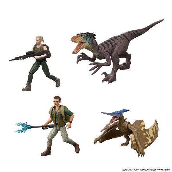 Jurassic World Rebirth DR Henry Loomis ve Pteranodon Figür Paketi JGB83