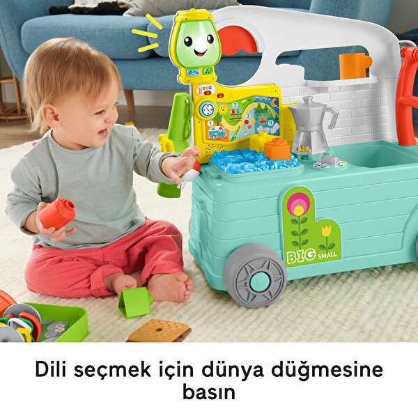 Fisher Price Eğlen ve Öğren 3'ü 1 Arada Karavan HCK81