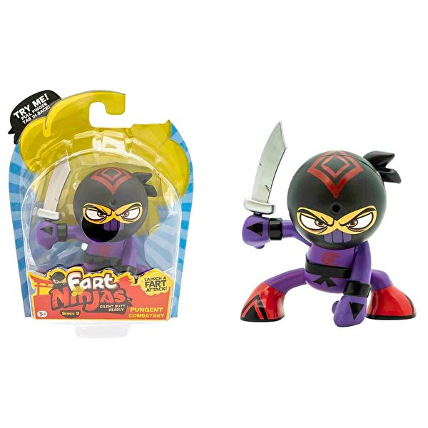 Fart Ninjas Gaz Çıkaran Sensörlü Figür Pungent Combatant