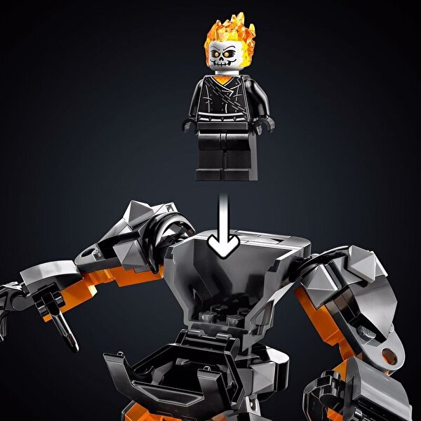 LEGO Marvel Ghost Rider Robotu ve Motosikleti 76245