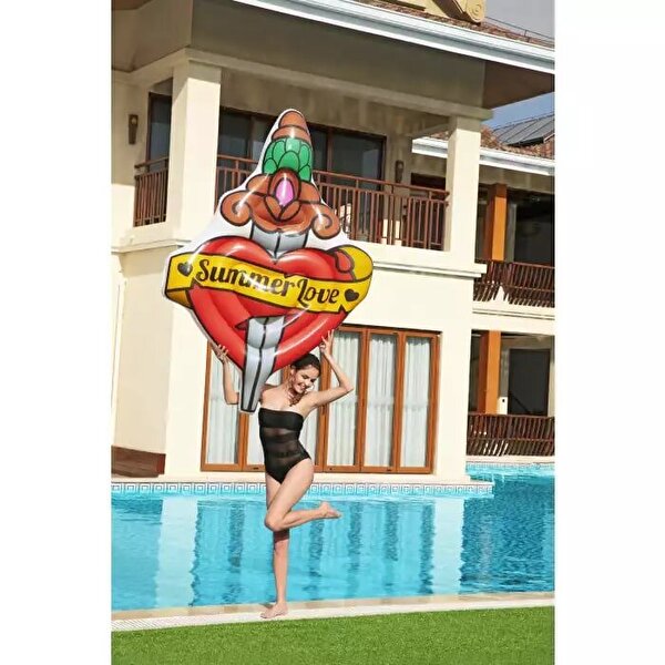 Bestway Tattoo Şekilli Yatak