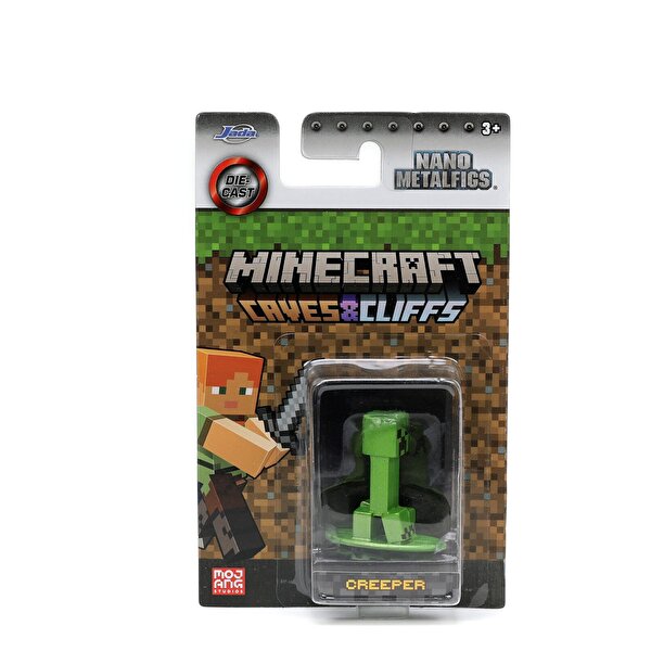 Minecraft Nano Tekli Metal Figür Creeper