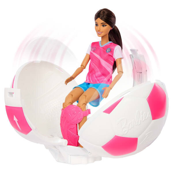 Barbie Team Barbie Roll & Reveal  Futbolcu Bebek ve Aksesuarları JMK20