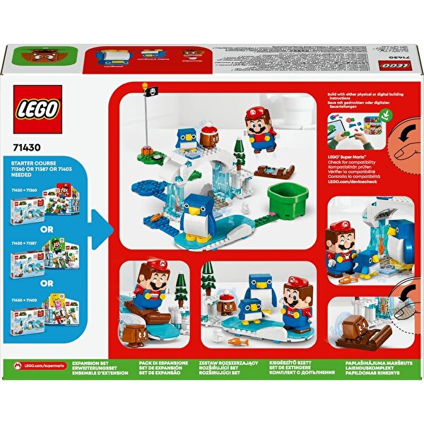 LEGO Super Mario Penguin Ailesi Kar Macerası Ek Macera Seti 71430