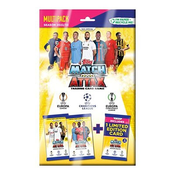 UEFA Şampiyonlar Ligi 22/23 Sezonu Match Attax Multi Paket