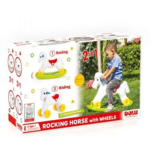 Sallanan Tekerlekli At İkisi Bir Arada