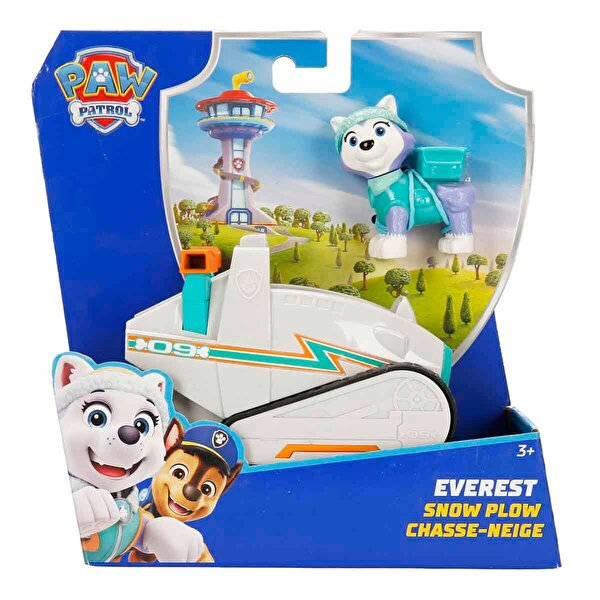 Paw Patrol Everest Figürü ve Kar Küreme Aracı