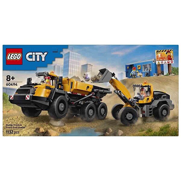 LEGO City Damperli Kamyon ve Ön Yükleyici 60494
