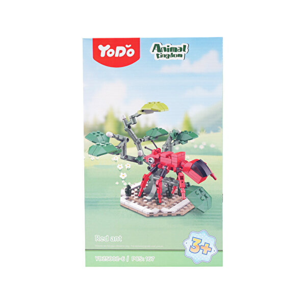 Mega Blok Çiçek ve Kırmızı Karınca 167 Parça