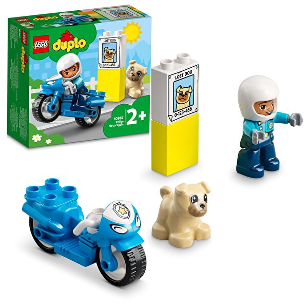 LEGO® Duplo Kurtarma Polis Motosikleti 10967