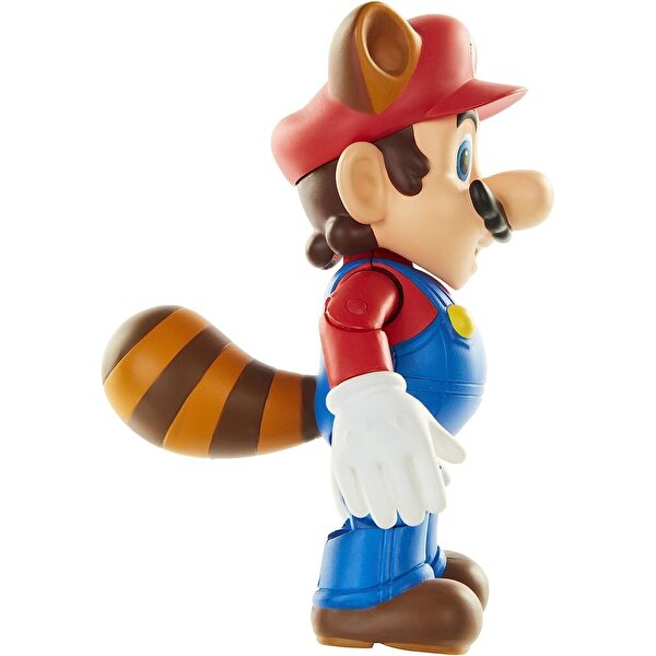 Ni̇ntendo Super Mari̇o Fi̇gürü Racoon Mari̇o 10 Cm