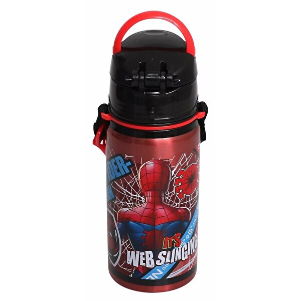 Spiderman WEB Slinging Time Salto Çelik Matara 500ml