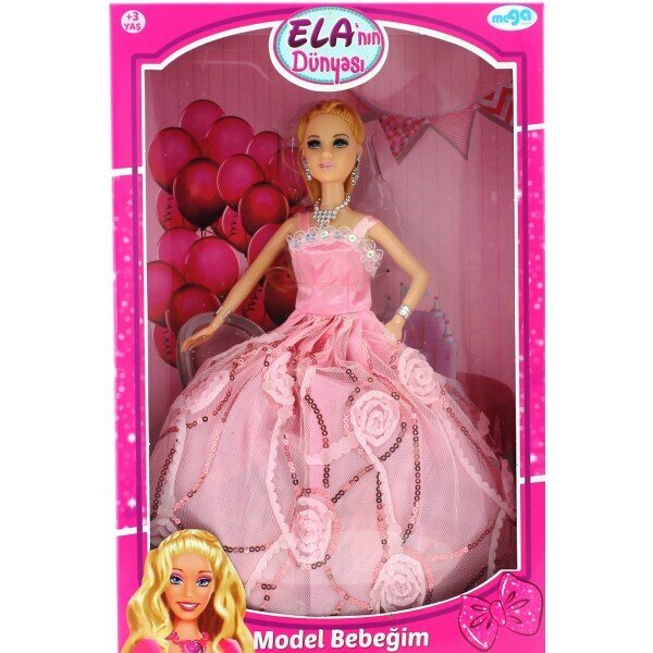 Model Bebeğim Açık Pembe Gelinlik