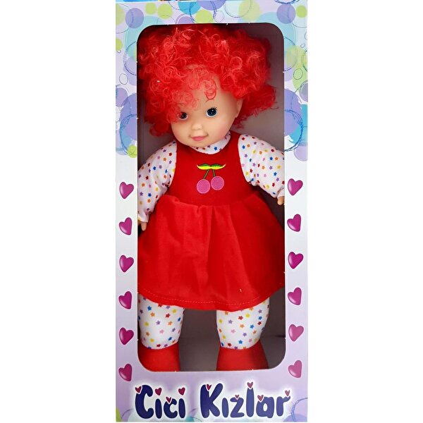Kırmızı Cici Kızlar 45 cm.
