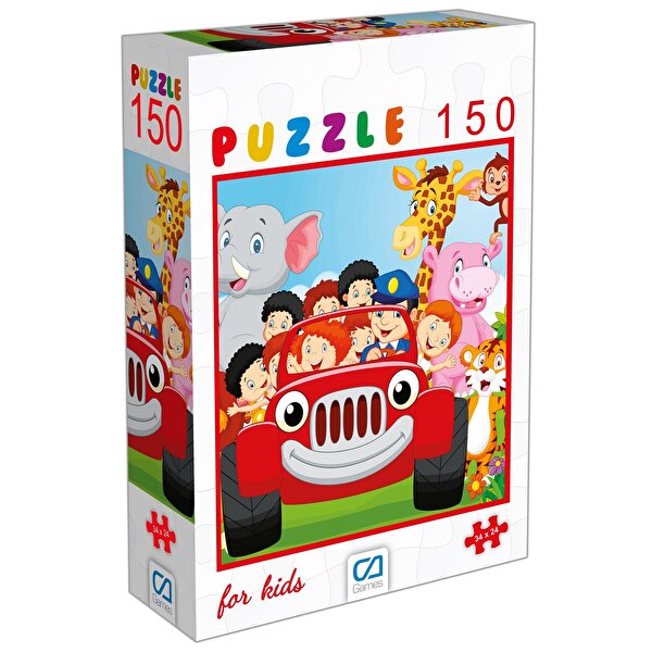 Hayvanlar Puzzle 150 Parça