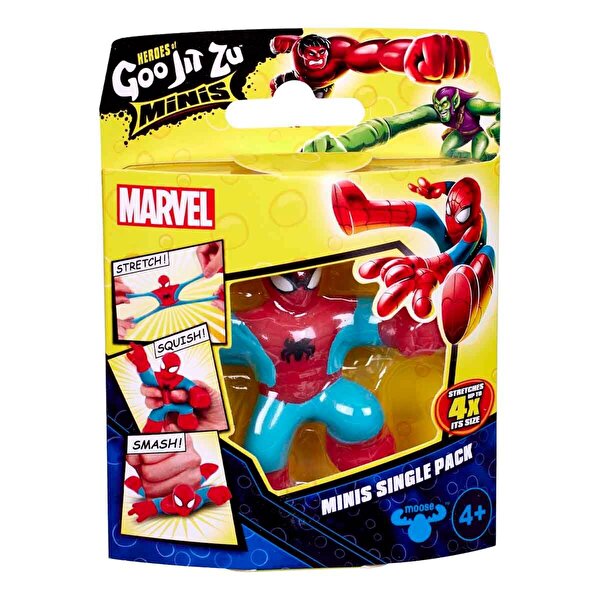 Goojitzu Marvel Minis Figür Tekli Paket S8 CDU12-08275 Spider Man