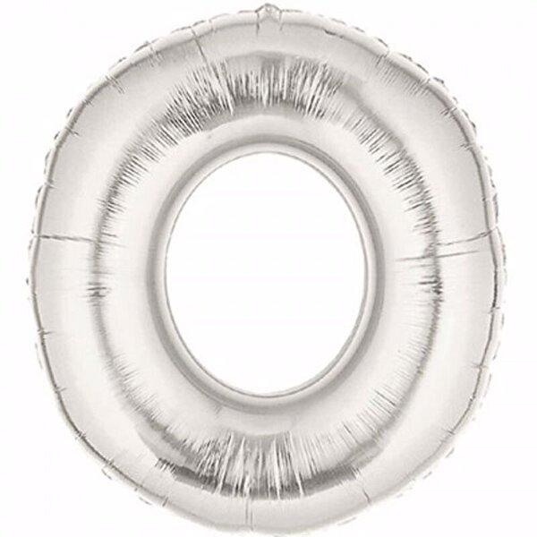 0 Numara Silver Folyo Balon