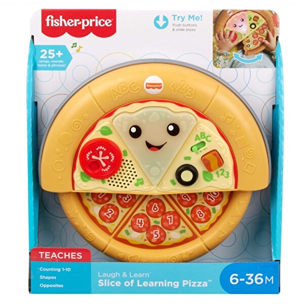 Fisher Price Eğlen ve Öğren Eğitici Pizza Türkçe GXR69
