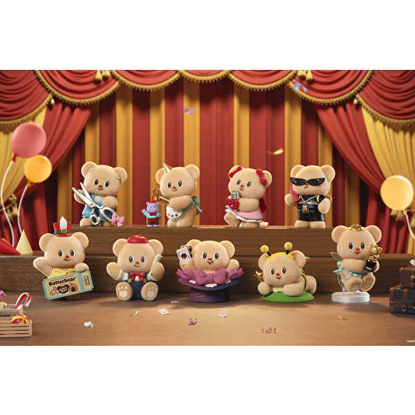 Butterbear Superstars Serisi Sürpriz Paket Koleksiyon Figürü
