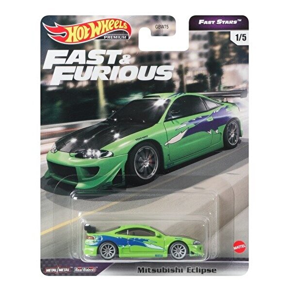 Hot Wheels Fast & Furious Premium Arabalar Mitsubishi Eclipse GRL73