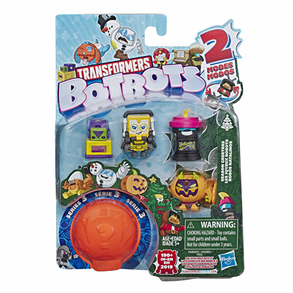 Transformers Botbots 5li Paket Season Greeters E4142