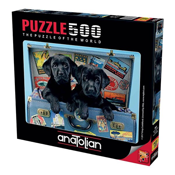 Anatolian Puzzle 500 Parça Gezgin Köpekler