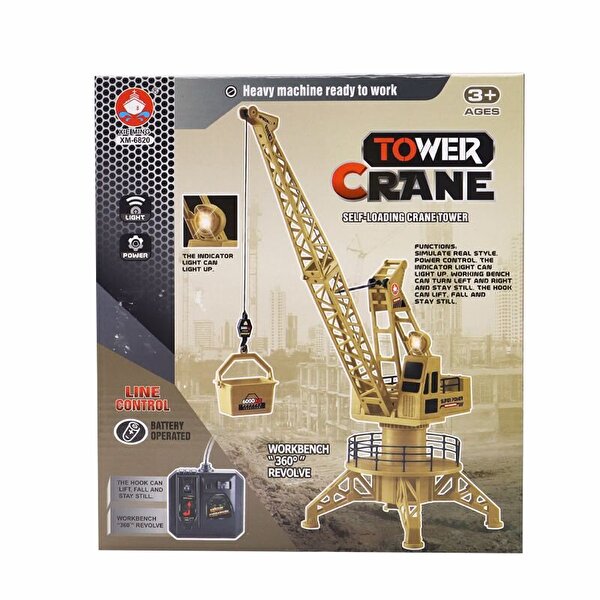 Mega Işıklı Kule Vinç Kablo Kumandalı