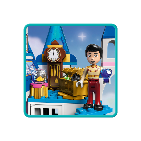 LEGO Disney Princess Sindirella ve Yakışıklı Prens'in Şatosu 43206