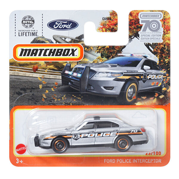 Matchbox Tekli Arabalar Ford Police Interceptor HLD04