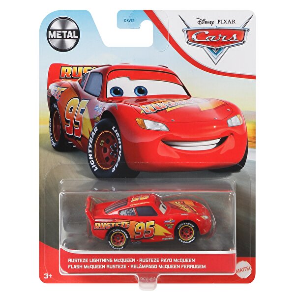Cars 3 Tekli Karakter Araçlar Lightning Mcqueen Rusteze Lightning Mcqueen GXG33