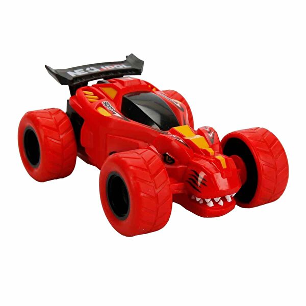 Akrobatik Sürtmeli Yarış Arabası Kırmızı