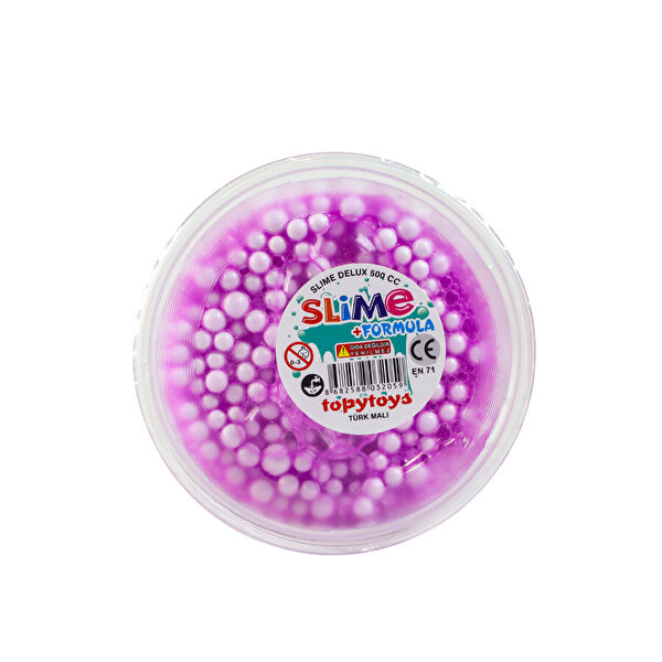 Slime Delux Büyük Köpüklü Mor 500 ml.