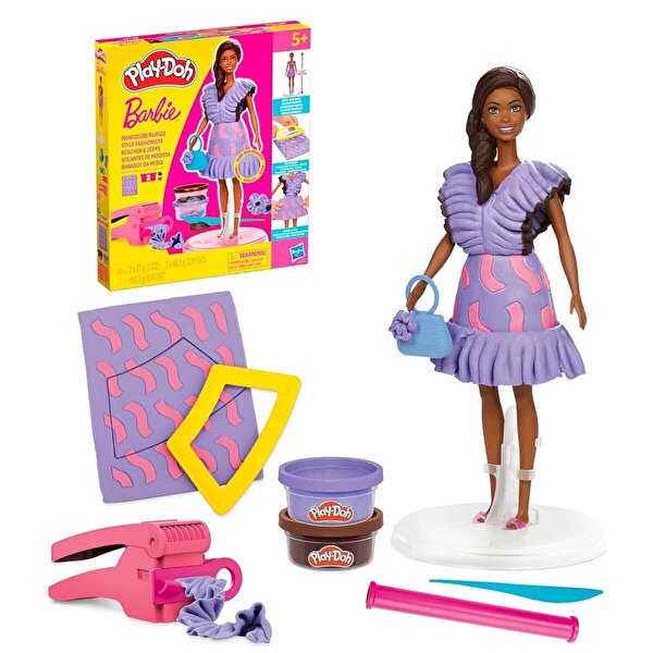 Play Doh Barbie Fashionista Ruffles Oyun Hamuru Seti G1359