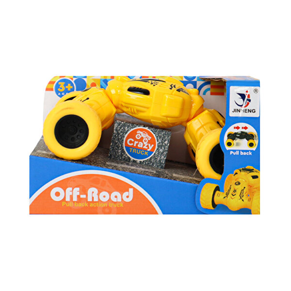 Çek Bırak Teleskopik Araba Sarı