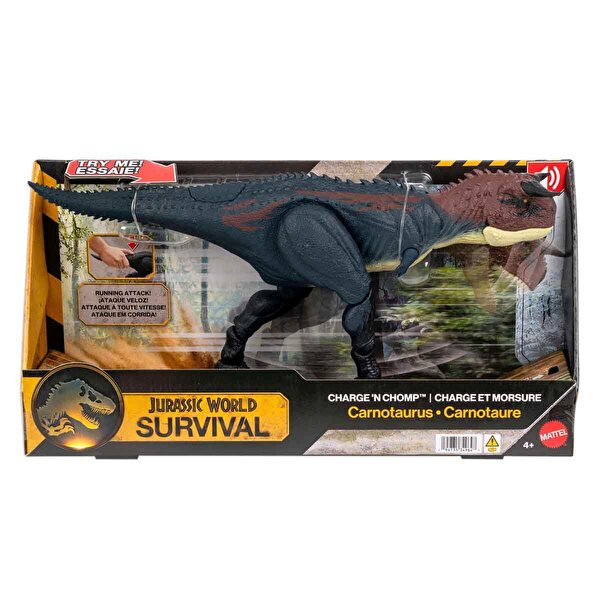 Koşan ve Kükreyen Jurassic World Carnotaurus Dinozor Aksiyon Figürü JKG85