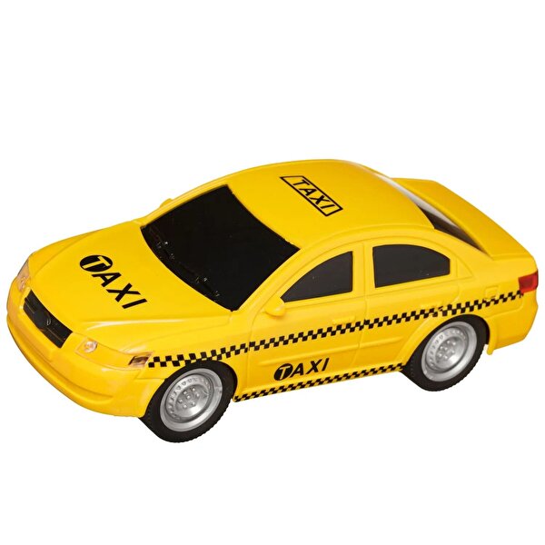 Wenyi 1:16 Ölçek Vinçli Araba Çekicisi ve Taksi