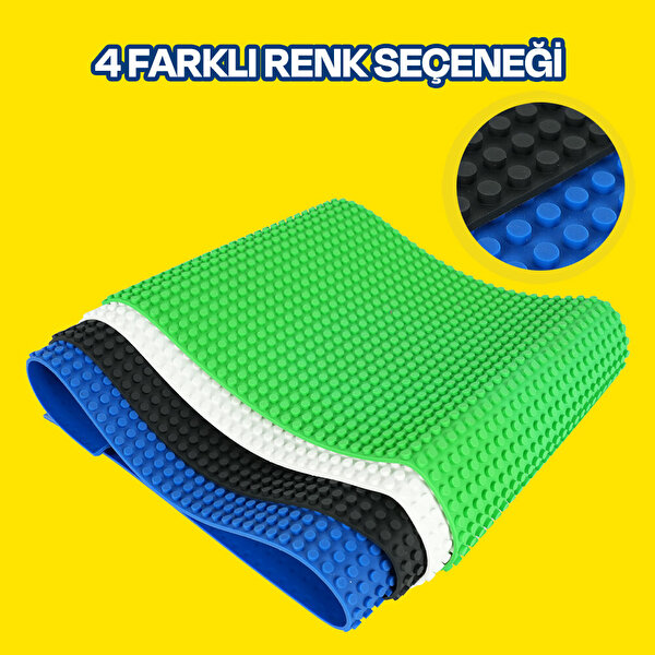 Esnek Blok Zemin Mavi