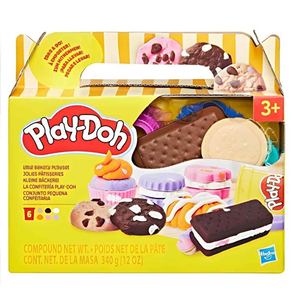 Play Doh Yiyecek Şekilleri Oyun Hamuru Pastacı Seti G1614