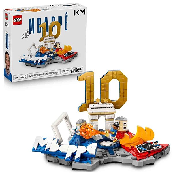 LEGO Editions Kylian Mbappe Unutulmaz Futbol Anları 43013