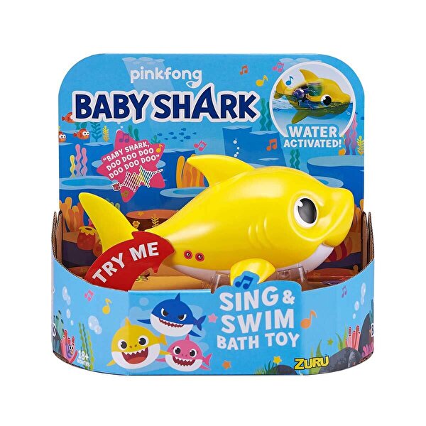 Baby Shark Sesli ve Yüzen Bebek Shark Figür