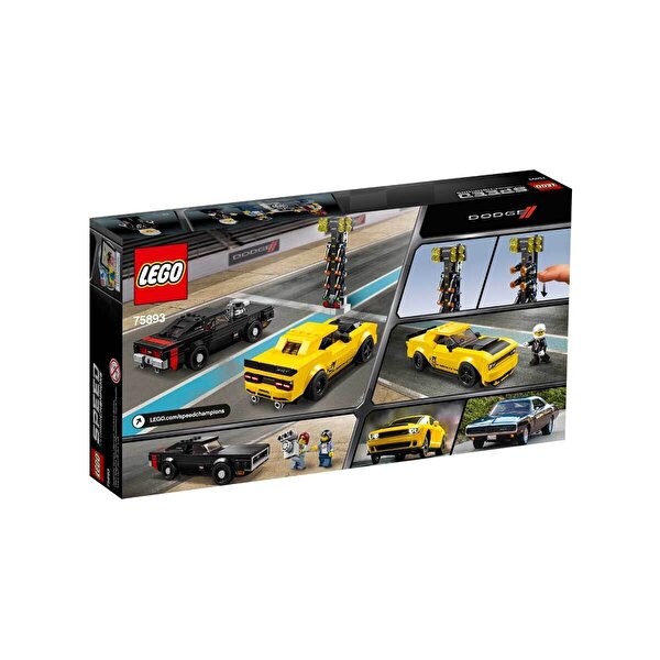LEGO® 2018 Dodge Challenger SRT Demon ve 1970 Dodge Charger R/T 75893