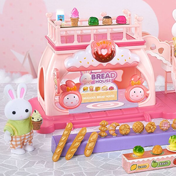 Bay Dreamy Mini Tavşan Büyük Fırın Oyun Seti