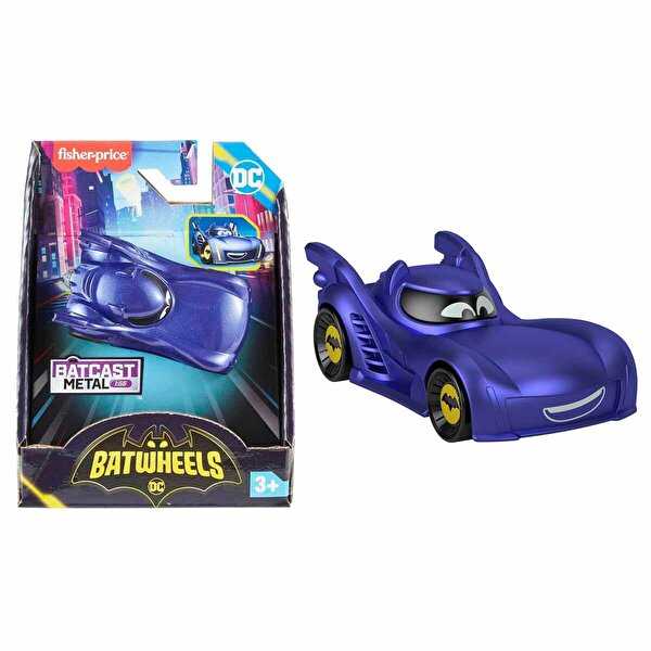 Fisher Price Dc Batwheels 1:55 Ölçekli Arabalar Bam the Batmobile