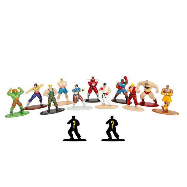 Jada Street Fighter Nano Koleksiyon Figürler Sürpriz Paket