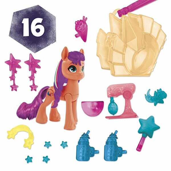 My Little Pony Sevimli İşaret Sihri Figürü Sunny Starscout F5250