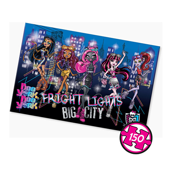 Kırkpabuç Monster High Boo York Puzzle 150 Parça